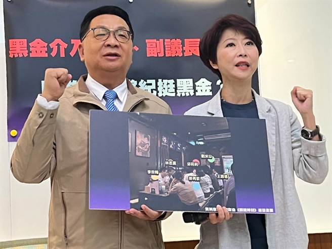 立委陈亭妃也指出，希望中央听到地方的声音，去留问题一直受到讨论，对我们的执政党也是伤害，不要为了陈明通的去留，沦为媒体的版面。（游念育摄）