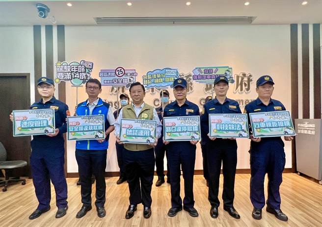 微型电动二轮车新制上路，屏警祭出6大策略防制交通事故。(警方提供)