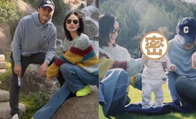 李亞鵬二女兒照片驚喜曝光。（圖／截圖自小紅書）