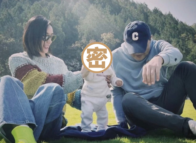 海哈金曬出女兒正臉照。（圖／截圖自小紅書）