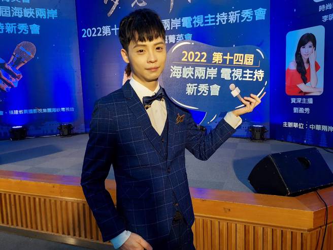 优胜者之一的江盛祺曾被选为「新竹先生」，他表示可利用读书来提升自己的实力。(摄影/郭俊伟)