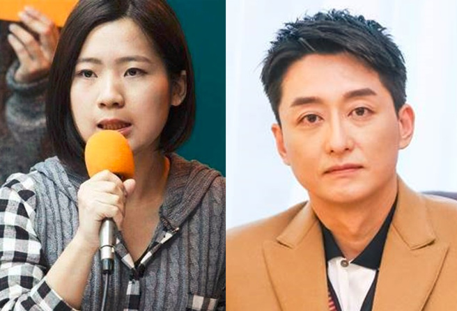 徐巧芯(左)称柯宇纶(右)「纵火烧车」，获检方不起诉。（本报系资料照）