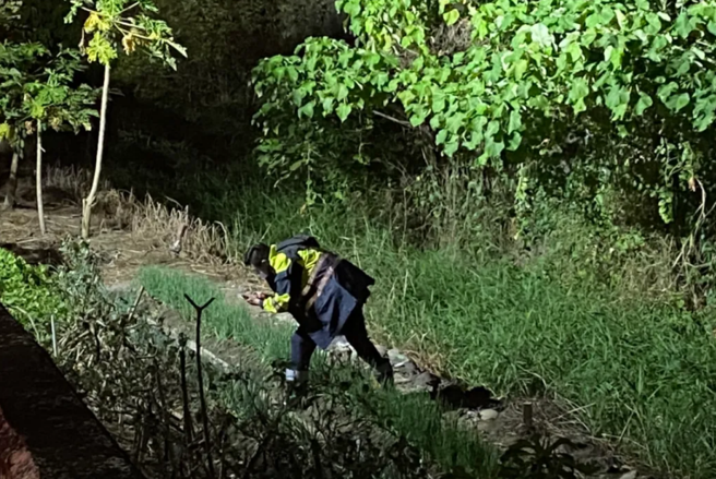 嘉义新港一名67岁药师5日骑机车出门送药后失联，警方当天深夜发现人已陈尸在圳沟中，手里还紧握着药袋。（翻摄照片）