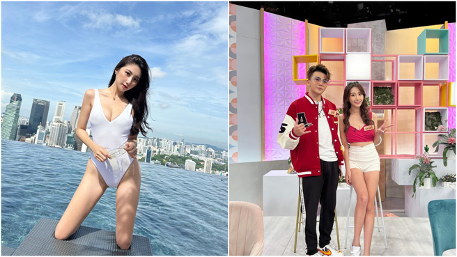 Wendy与孙生各自在IG晒出贴文，其内容疑暗示两人分手。(图／翻摄自林宛璇Wendy脸书)