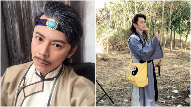 简家玮过去时常在本土剧里亮相，现转行担任保全。(图／翻摄自简家玮脸书)