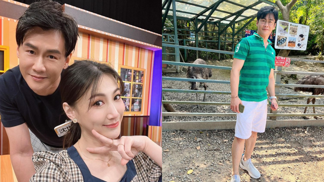 沈世朋自曝因拍戏压力大罹患巴瑞特氏症。(图/沈世朋、李新 IG)