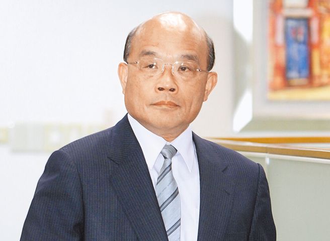 苏贞昌。（本报资料照片）