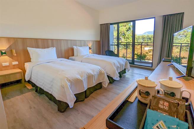 福寿山农场新宾馆将于明年1月9日开幕。（福寿山农场提供／陈淑娥台中传真）