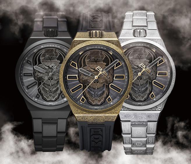 瑞士Bomberg腕表欢庆十周年推出Bolt-68 NEO系列腕表，6万7800元。（Bomberg提供）