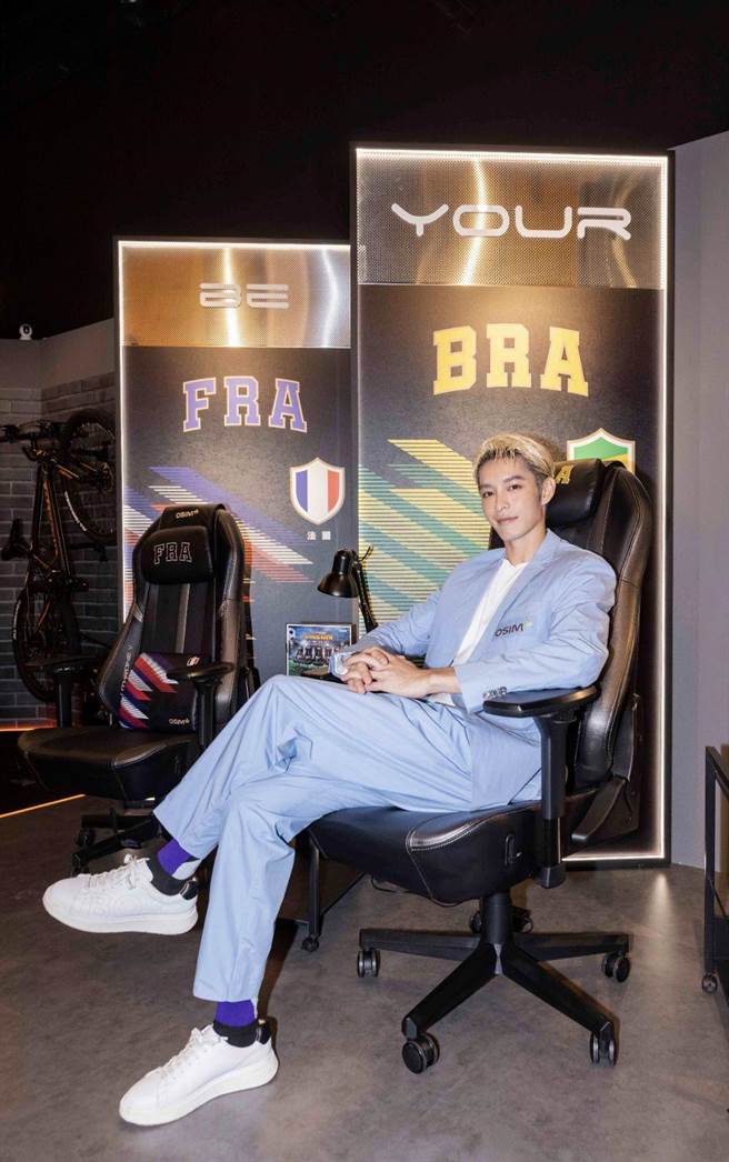 曹佑寧今出席按摩椅品牌活动。（OSIM提供）