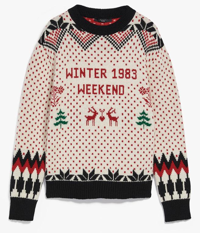 SOGO忠孝馆WEEKEND MaxMara WKND假期系列针织衫，推荐价1万7100元。（SOGO提供）