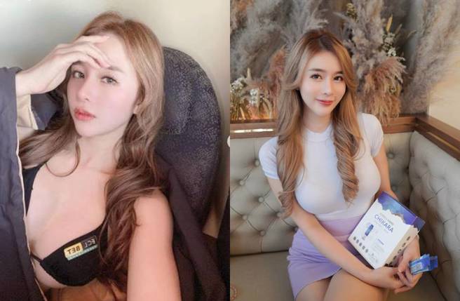 「婉婷Valent」外型甜美、身材火辣。(图／取自婉婷IG)