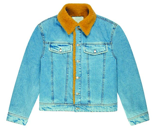 Bally羊毛领丹寧外套，7万2600元。（Bally提供）