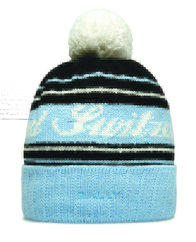 Bally提花羊绒毛帽，1万4000元。（Bally提供）