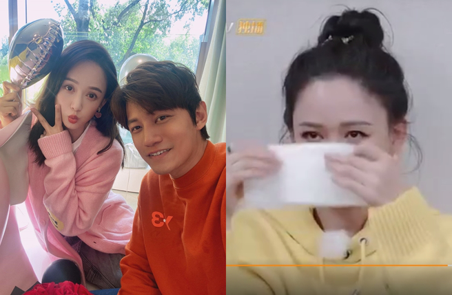 陳喬恩日前帶Alan上節目一時淚崩。（圖／翻攝自iam_joechen IG；翻攝自新浪綜藝微博）