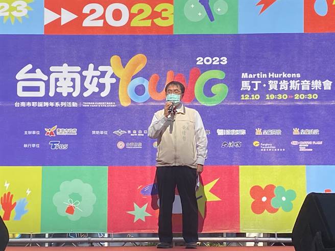 黄伟哲表示 ，赖清德一定能带领民进党走过低谷，愈来愈好。（曹婷婷摄）