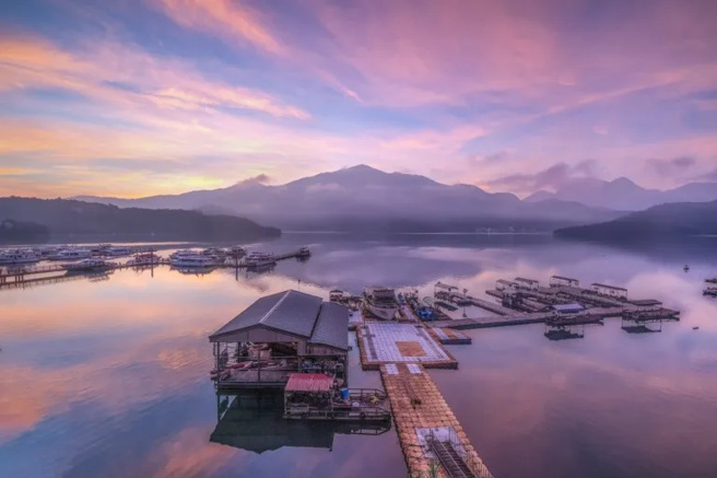 日月潭公務碼頭。（圖片提供：心星）