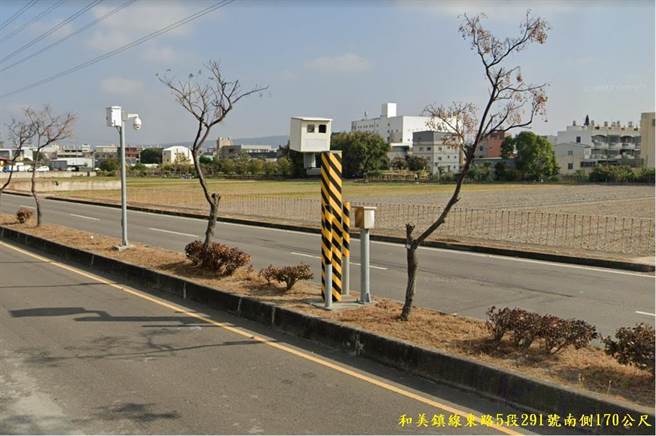 和美镇线东路5段291号南侧170公尺处，取缔7347件。（彰化县警察局提供／吴敏菁彰化传真）