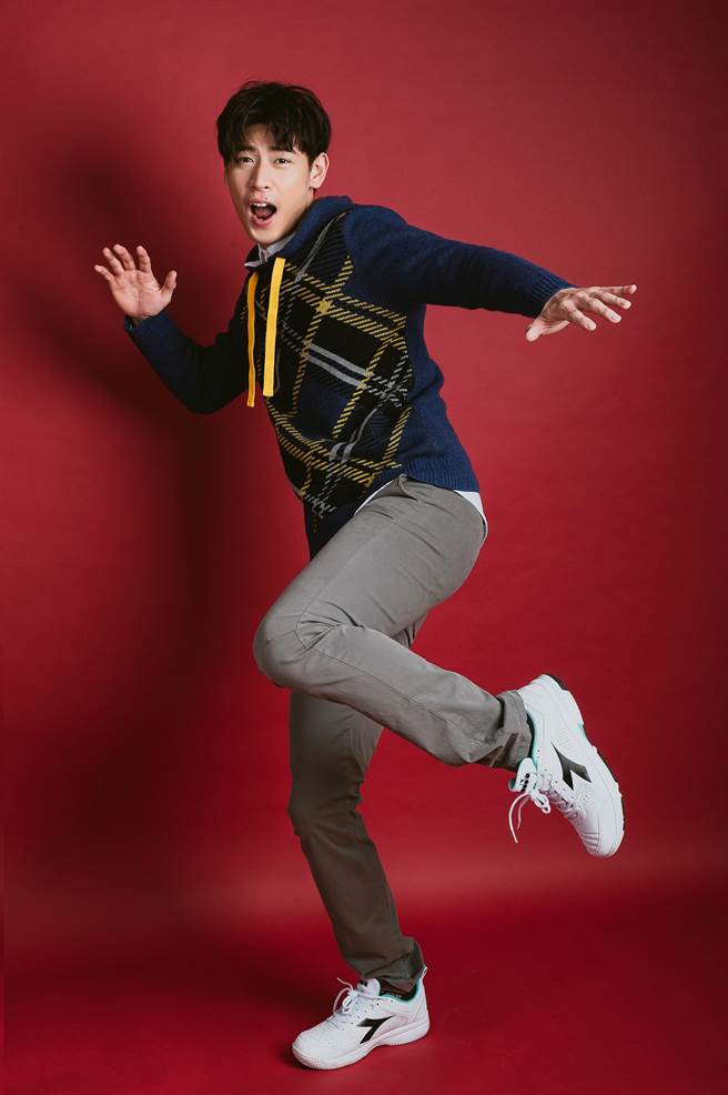 饼乾私下个性阳光，热爱运动。（艾迪升传播提供）