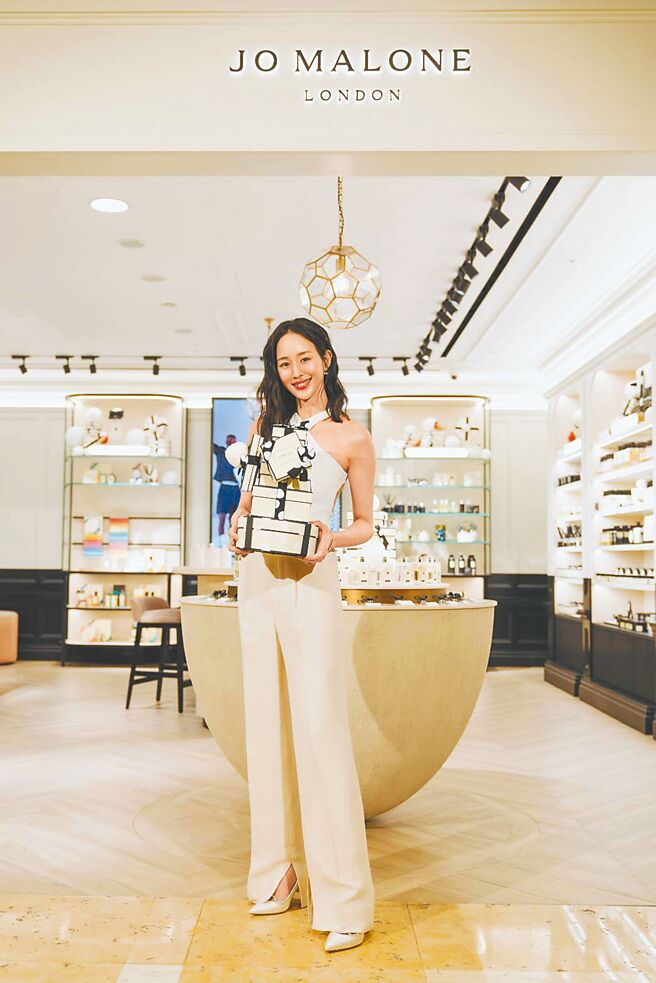 张钧宁出席Jo Malone London台中新光三越开幕活动。（Jo Malone提供）