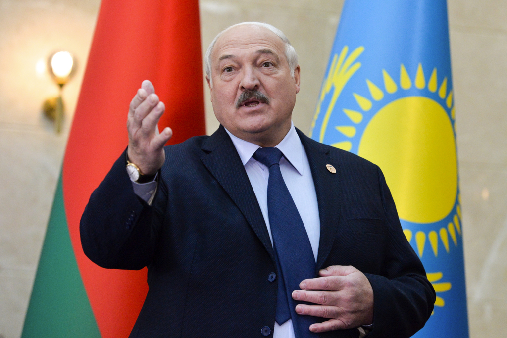 白俄总统卢卡申科（Alexander Lukashenko）。图/美联社(photo:ChinaTimes)