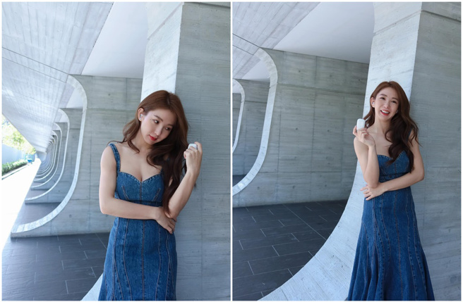 郭书瑶露出傲人上围，火辣身材让人看得目不转睛。(郭书瑶 瑶瑶脸书)