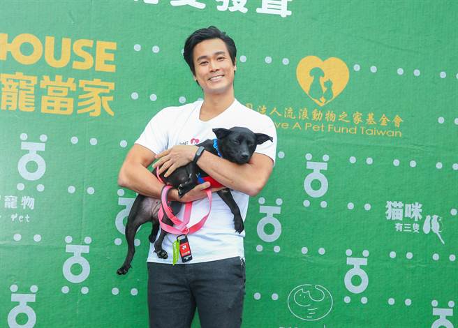 陳邦鋆認為動物可以幫助孩子適應環境。（粘耿豪攝）