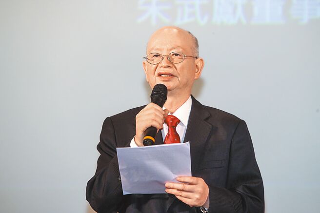 全国宗教联合发展基金会董事长朱武献。（邓博仁摄）