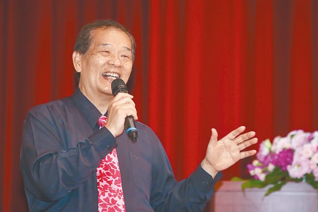 中华大道国际联合会理事长蔡八来。（邓博仁摄）