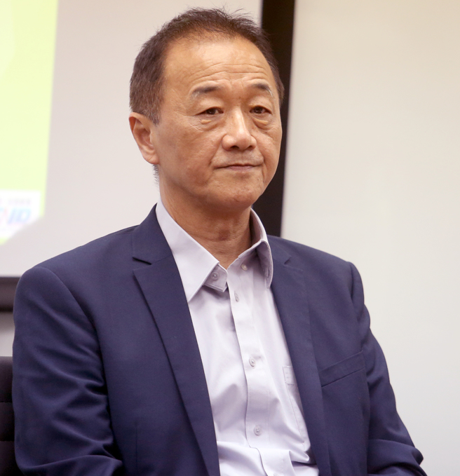 台湾制宪基金会执行长林宜正。（资料照片，范扬光摄）