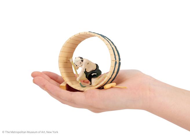 葛饰北斎「冨岳三十六景　尾州不二见原」。（TAKARA TOMI ARTS提供）