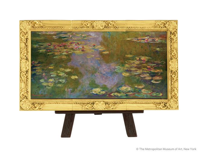 莫内「睡莲」。（TAKARA TOMI ARTS提供）