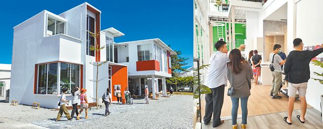 「达永崌里东」祭出「签订10万成家计画」，吸引不少年轻人返乡购屋。（业者提供）