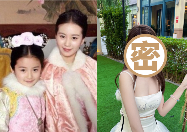 大陸女星柴蔚（左一）和劉詩詩合影，曾演出《步步驚心》爆紅，如今迎來二十歲生日。(圖／截圖自微博、柴蔚微博)