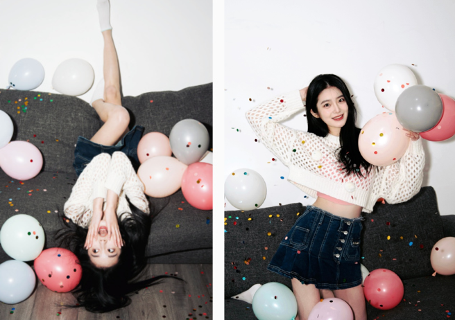 柴蔚二十歲生日曬出一系列美照。(圖／柴蔚微博)