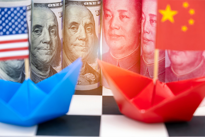 美中关系不佳，拜登对大陆晶片业设下严格出口管制。（示意图／shutterstock）