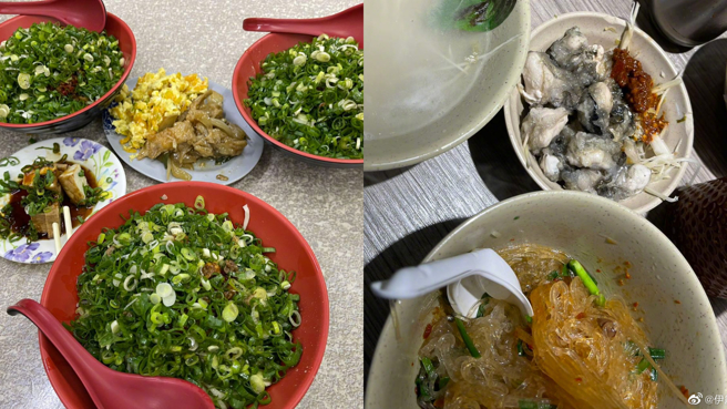 伊能静很怀念台北的家乡小吃。(图/伊能静 微博)