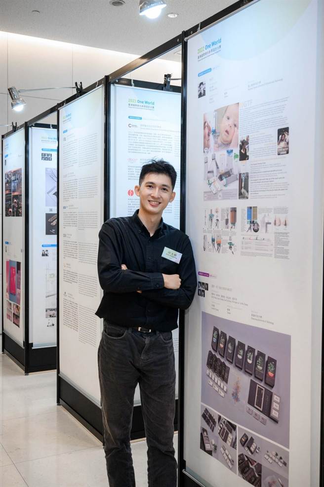 台科大设计系所学生邱士轩设计一组友善喂食流程的灌食器套件「NGTF」，获得「2022台湾国际学生创意设计大赛」产品设计类金奖。（台科大提供／林志成台北传真）