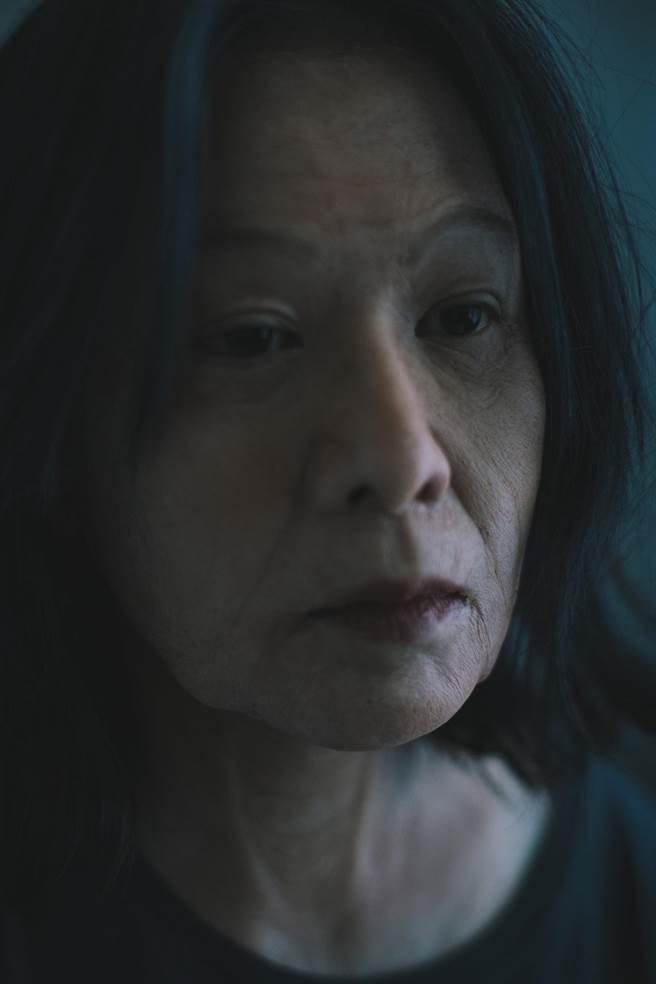 刘若英变身「老婆婆」，完妆成果她自己相当满意。（甲上提供）