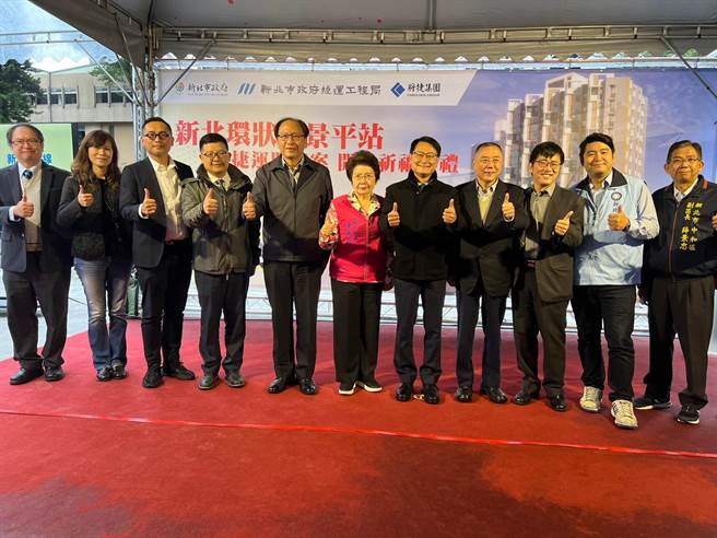 新北環狀線景平站捷運開發大樓今舉行開工祈福典禮。（王揚傑攝）