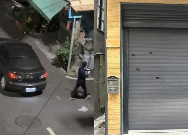 朋友向民宅屋主借30萬，疑不滿屋主口氣差，16歲槍手轟民宅6槍替友出氣。（民眾提供、崔正綱攝）