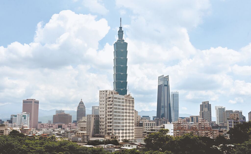 央行公布升息半碼，圖為台北市景。（本報資料照片）