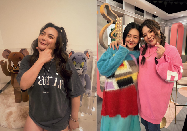 小甜甜在节目上透露曾遭前任施暴。（图／小甜甜脸书）