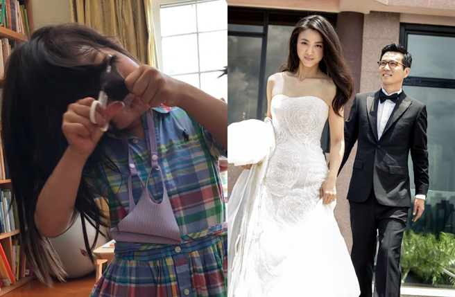 汤唯昨日在IG上公开女儿的手写日记。（图／IG@tangwei_mbox；冠星娱乐有限公司提供）