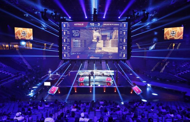 CS:GO电竞比赛。（美联社资料照）