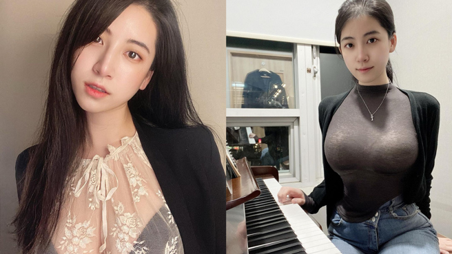 南韩钢琴正妹延语章（연어장）的辣照被转发至脸书社群，令台湾网友暴动。（图／IG@piano_salmon）