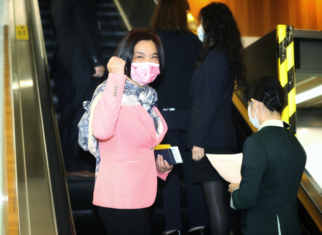 赴厦门商谈小三通、金酒遭禁问题 陈玉珍：预期结果达标（本报资料照）