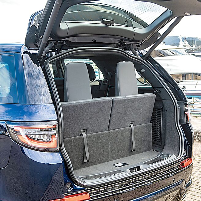 第三排后方置物空间。（陈大任摄）