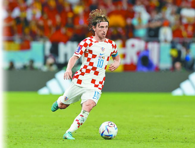 克罗埃西亚前锋莫德里奇。（路透）