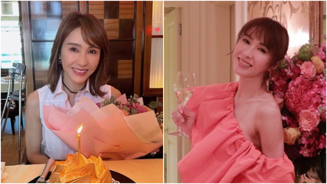 女星黎姿在IG上晒出与父亲的合照。(图／翻摄自黎姿IG@gigilai_official)